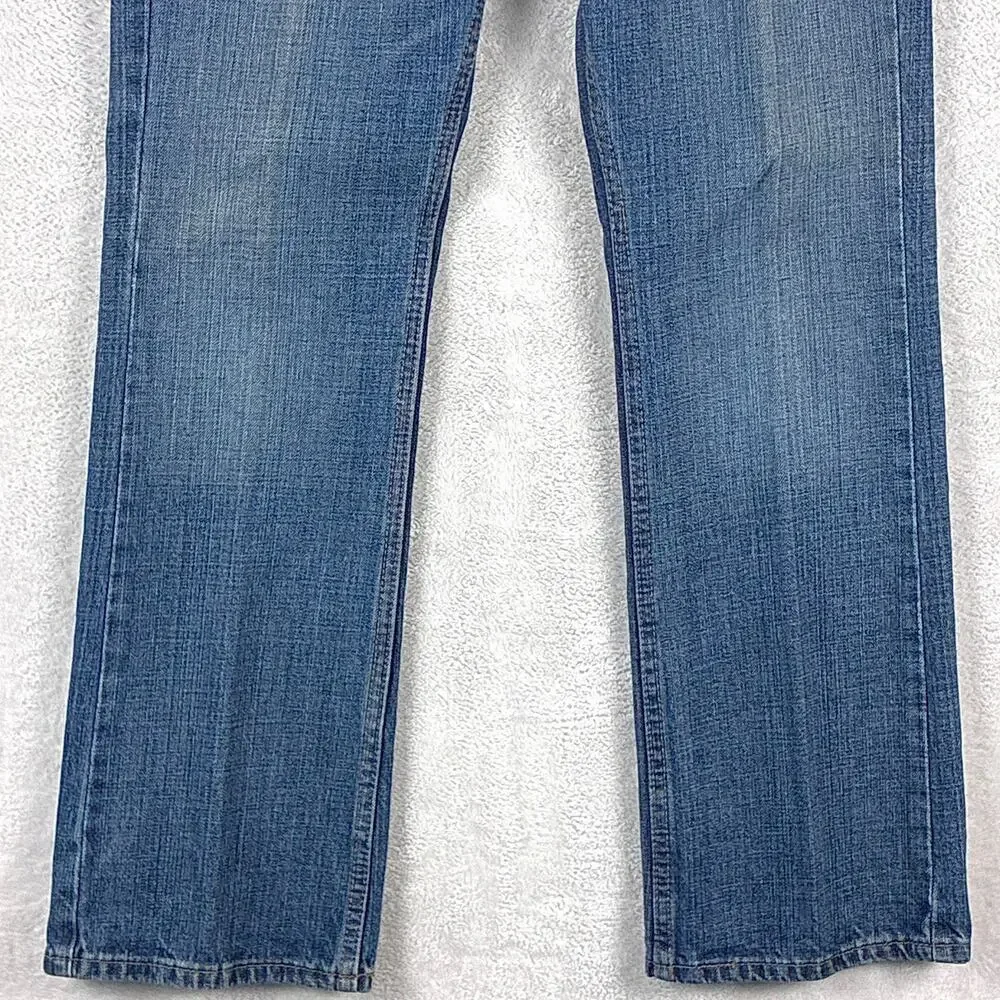 VTG Levis 527 Jeans Mens 32x30 Faded Whiskered Boot Cut Classic Western Y2K